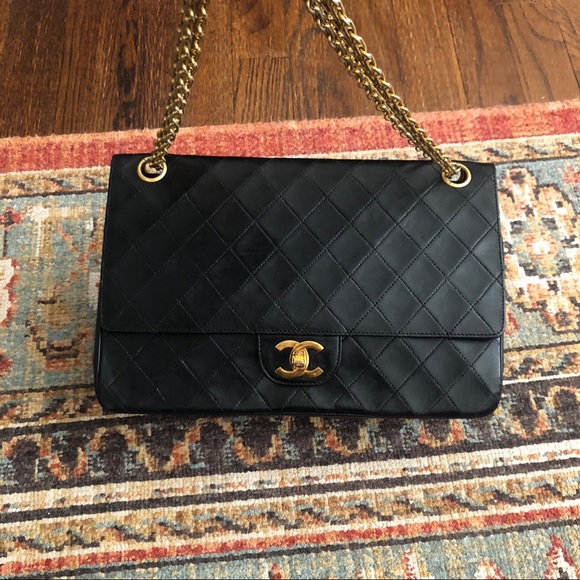 SOLD***Chanel Vintage Classic Medium Bijoux Double Flap Bag - Picture 2 of 13